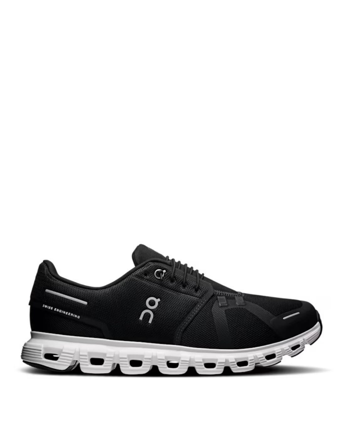 On Running Cloud 6 Black White Main image