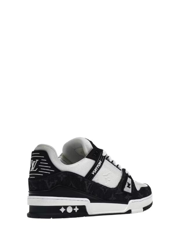 louis vuitton LV Trainer White Black