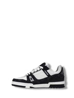 louis vuitton LV Trainer White Black
