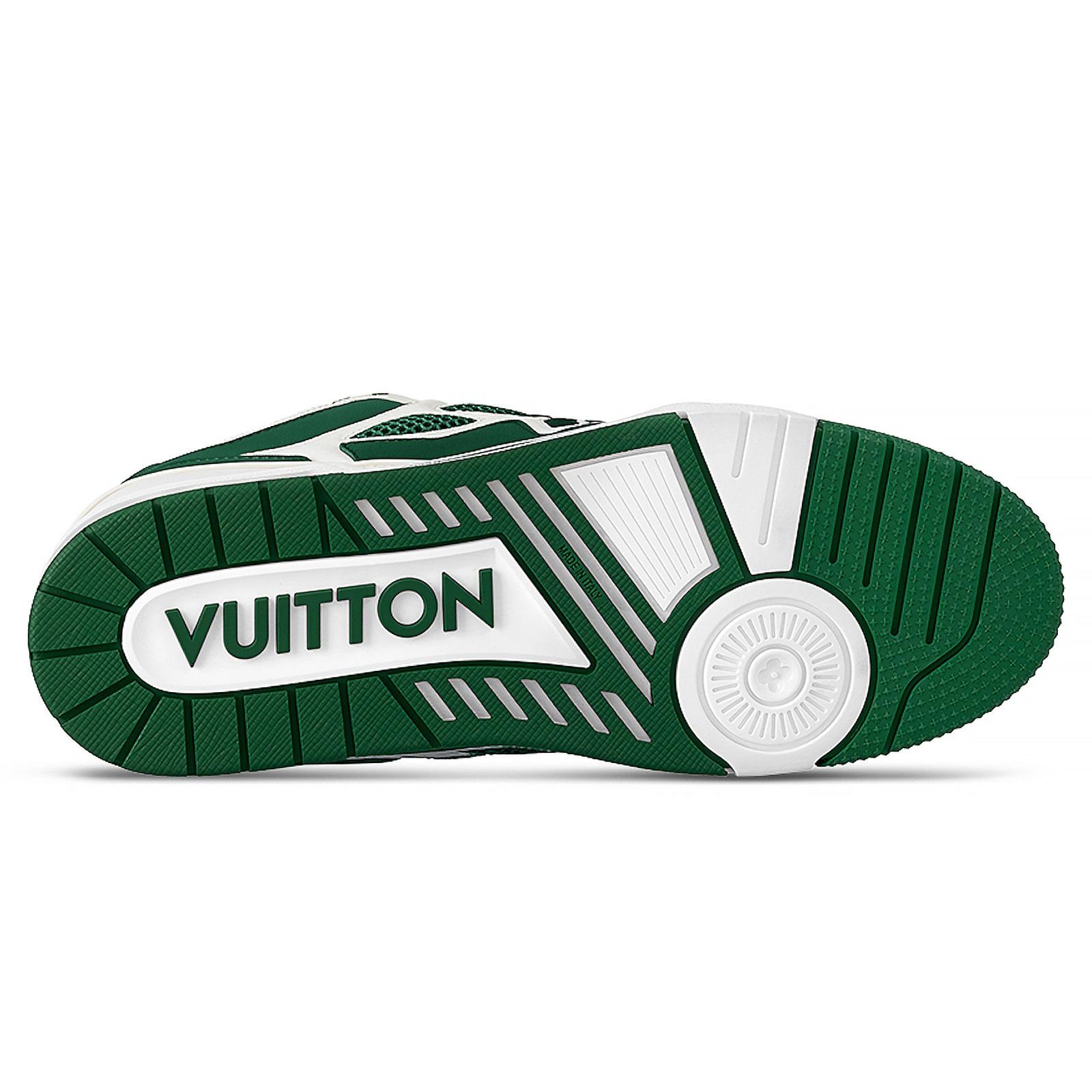 louis vuitton lv skate green white