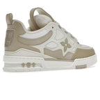 louis vuitton lv skate beige white