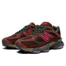 New Balance 9060 Rich Oak Burgundy Secondary image